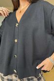 Balmoral Cardigan Black